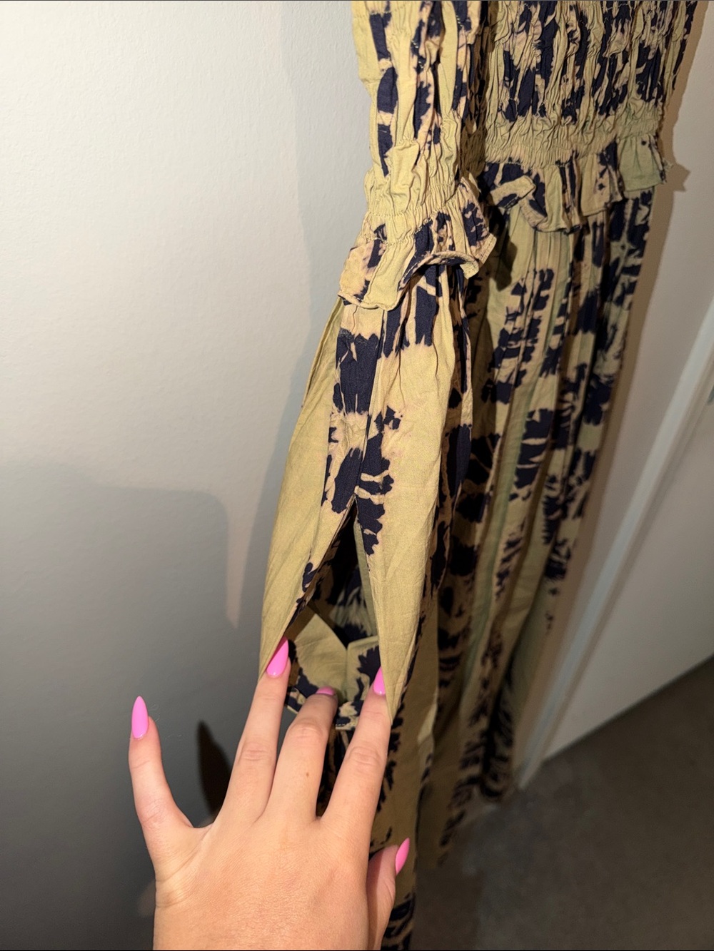 Ulla Johnson Women’s Dress - Beige/Green & Black - Picture 5 of 6